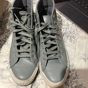 Superga size 40 high tops. Good condition
